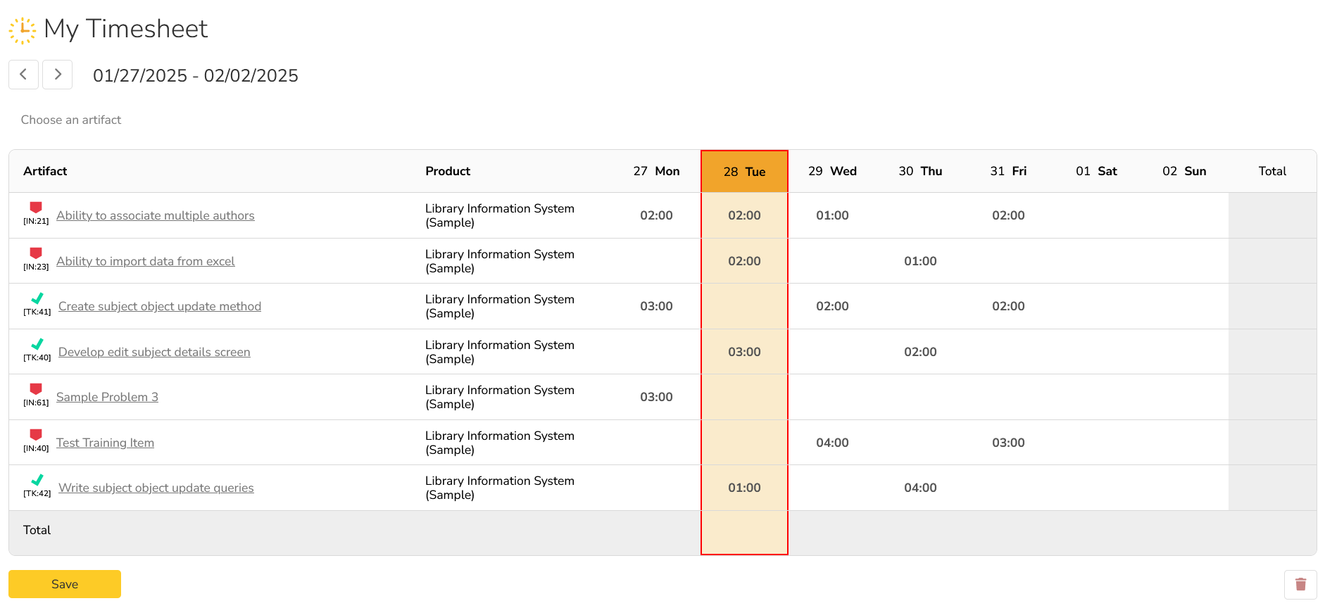 Time Tracking