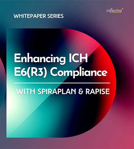 The ICH E6(R3) Good Clinical Practice (GCP) guideline emphasizes modern, risk-based, and quality-driven approaches to clinical trial management. Inflectra’s SpiraPlan and Rapise provide robust, technology-enabled solutions that facilitate compliance with these updated principles. This paper explores how these tools streamline quality management, risk-based monitoring, and data integrity, enabling stakeholders to conduct efficient, compliant clinical trials.