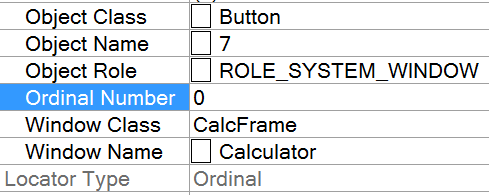 MSAA Ordinal Locator